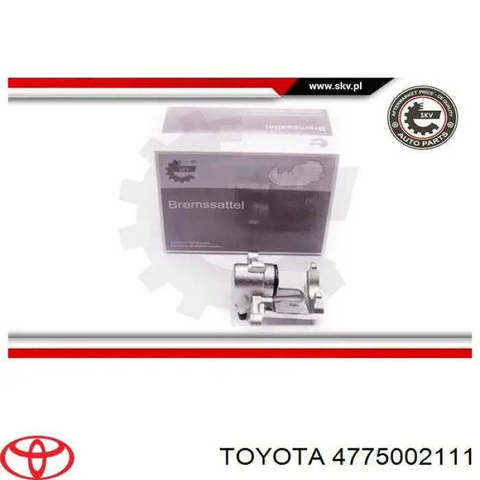 Задний левый суппорт Toyota 4775002111 цена, от 26.54 USD