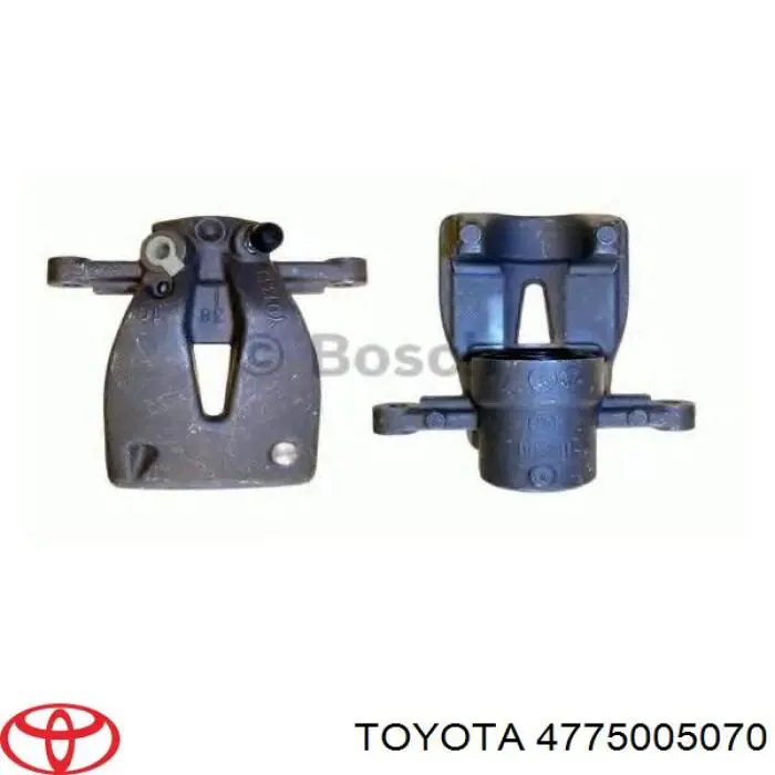 Купить 4775005070 Toyota Суппорт задний левый