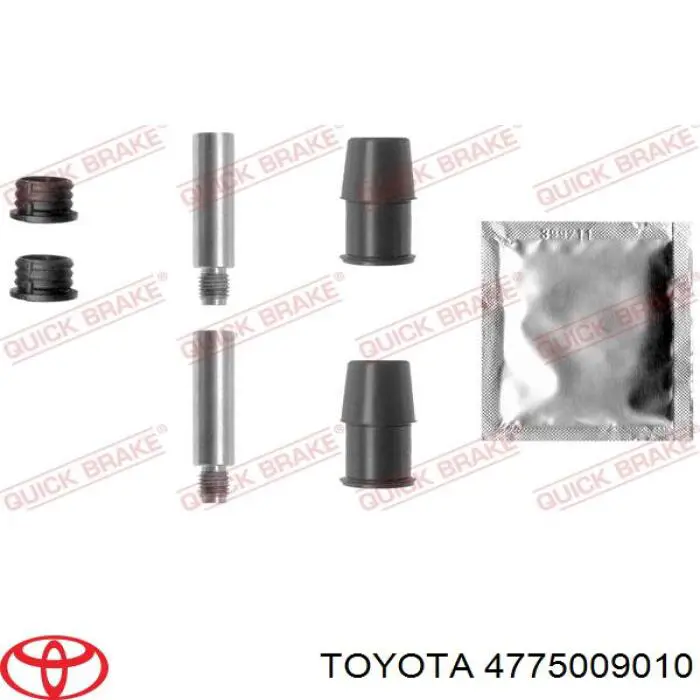 Суппорт тормозной передний левый 4775009010 Toyota