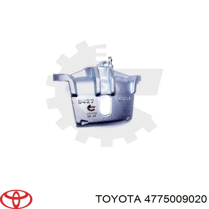 Суппорт тормозной передний левый 4775009020 Toyota