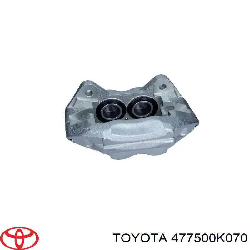 Суппорт тормозной передний левый 477500K070 Toyota
