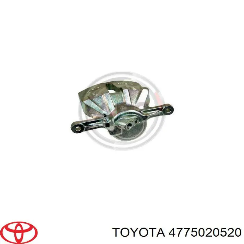 Pinza de freno delantera izquierda 4775020520 Toyota