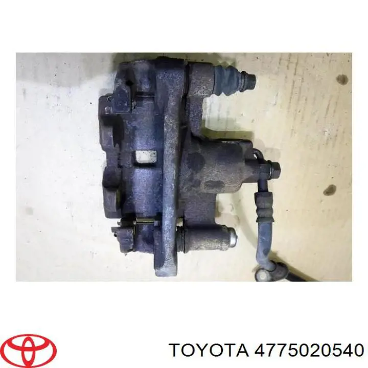 Купить 4775020540 Toyota Суппорт задний левый