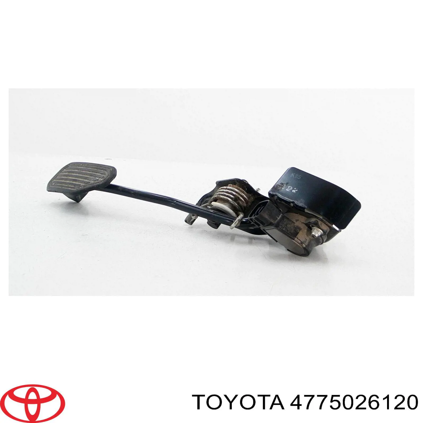 4775026120 Toyota Суппорт тормозной, передний, левый