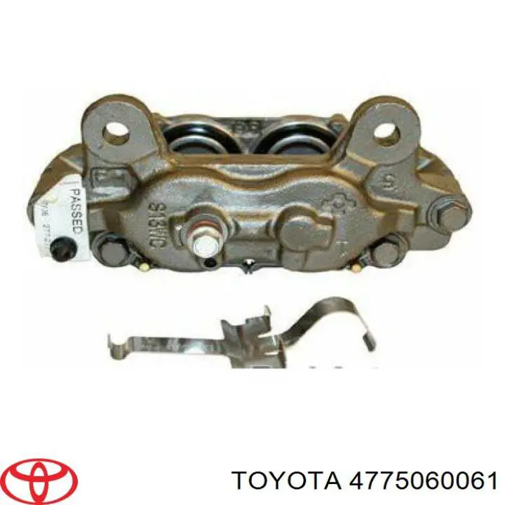 Суппорт тормозной передний левый 4775060061 Toyota