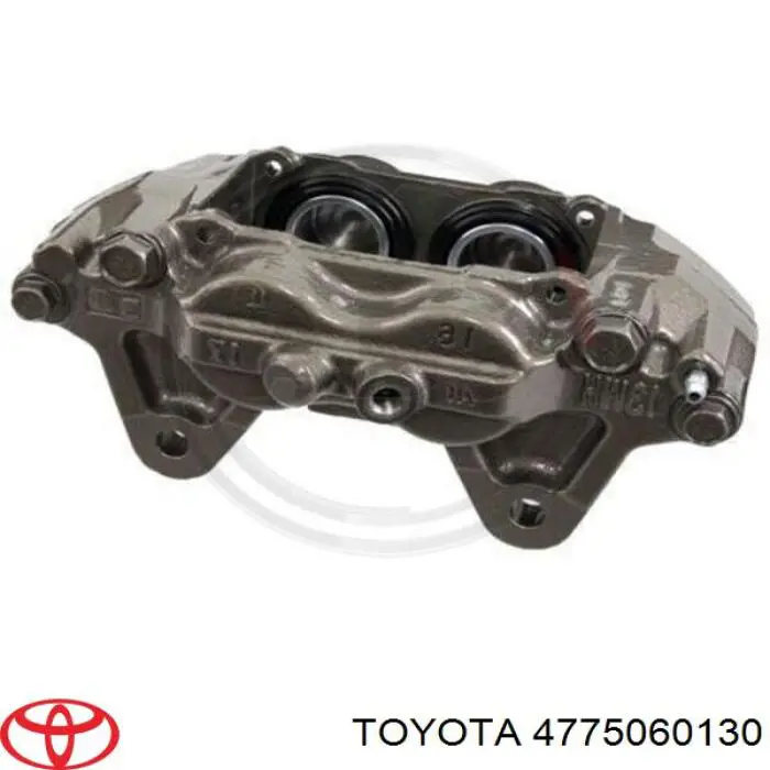 Суппорт тормозной передний левый 4775060130 Toyota