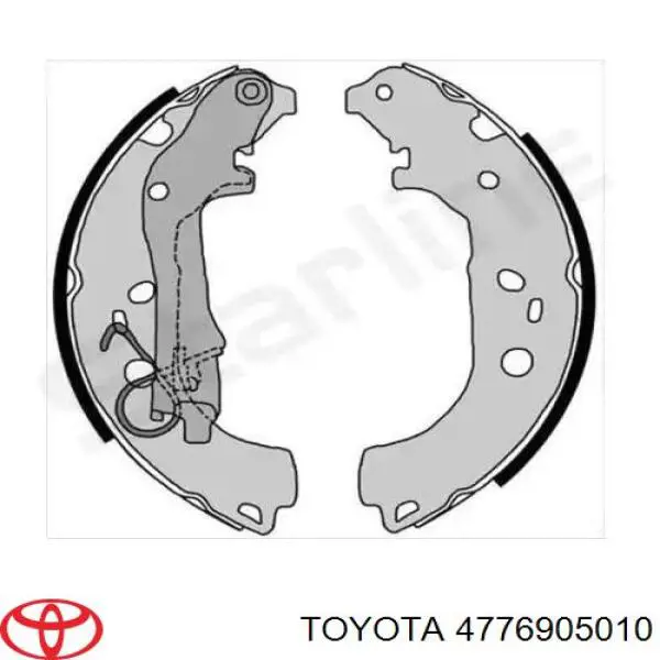 Направляющая суппорта заднего Toyota 4776905010 цена, от 1.11 USD