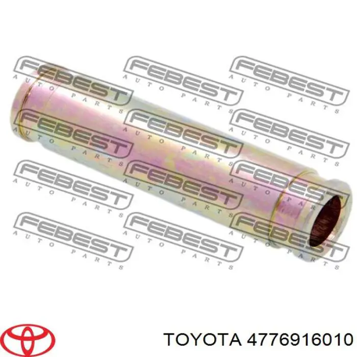 4776916010 Toyota втулка суппорта тормозного переднего