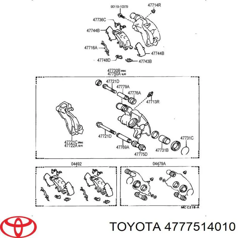  4777514010 Toyota