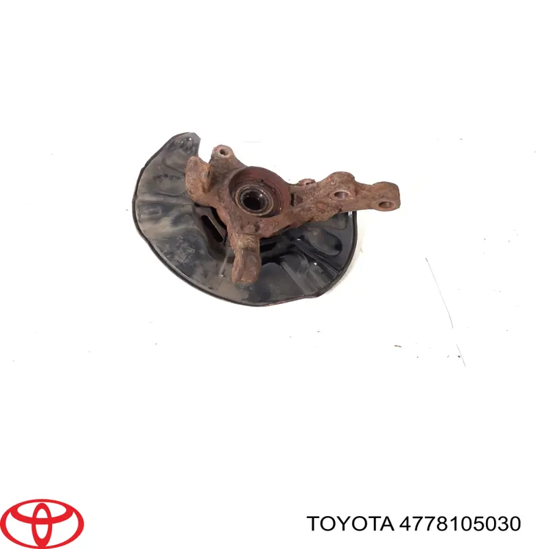 Защита тормозного диска переднего правого на Toyota Avensis T25