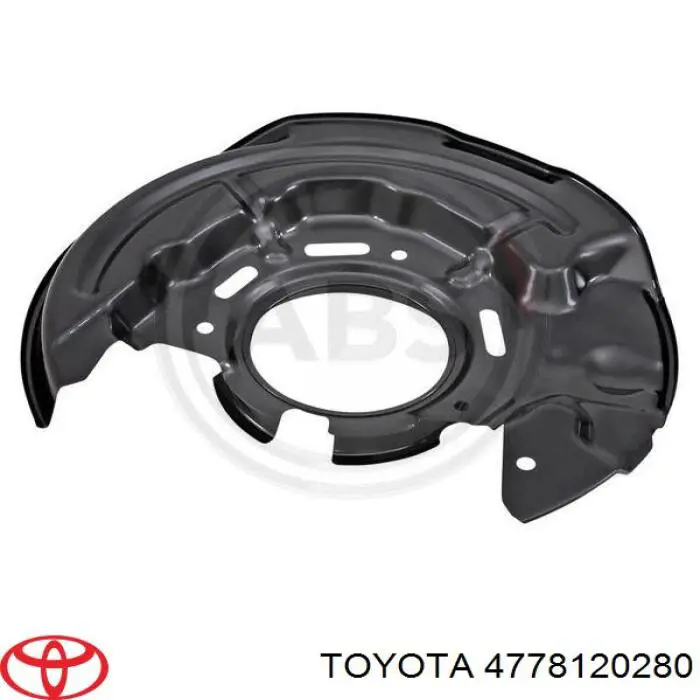 Щиток тормозного диска переднего Toyota 4778120280 цена, от 15.00 USD