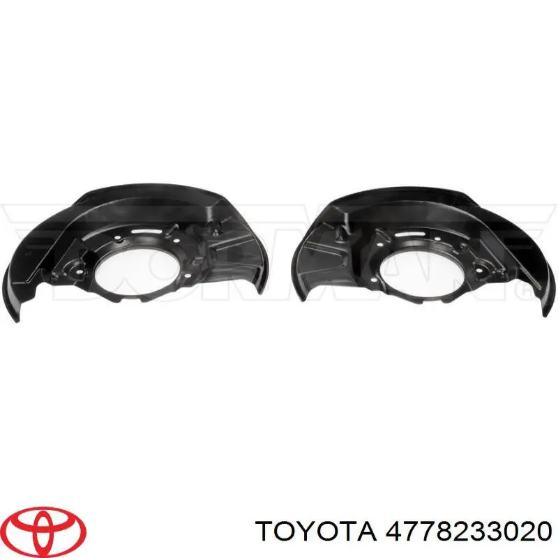 Щиток тормозного диска переднего левого Toyota 4778233020 цена, от 19.00 USD