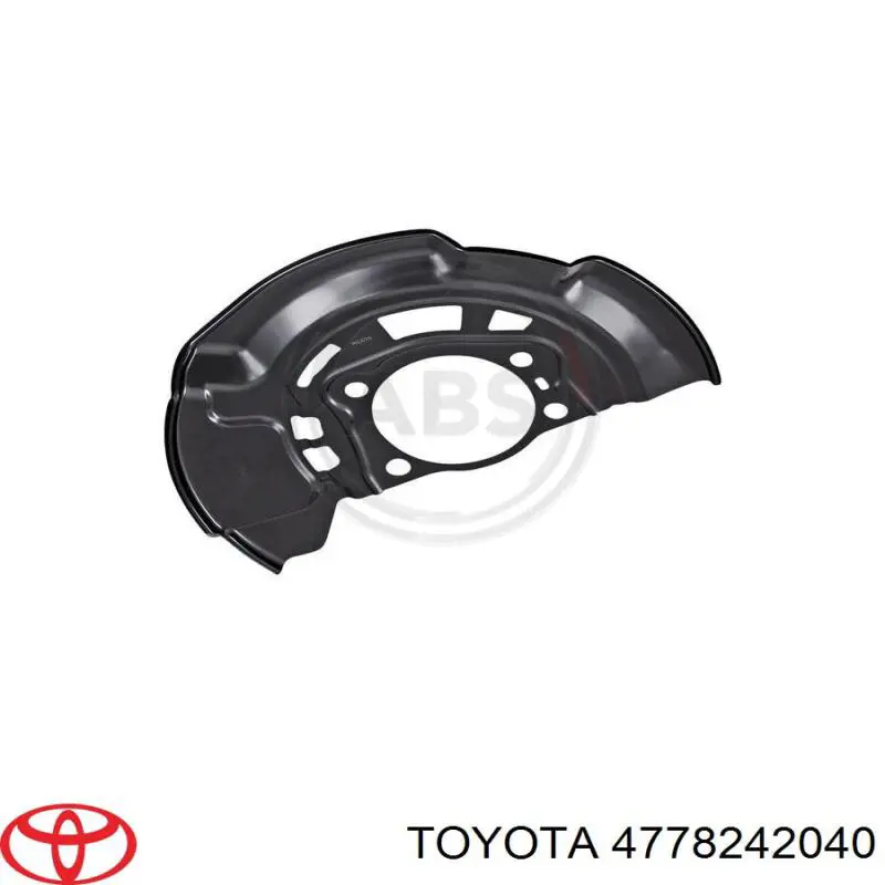 Щиток тормозного диска переднего левого NTY HTOTY052 цена, от 24.01 USD