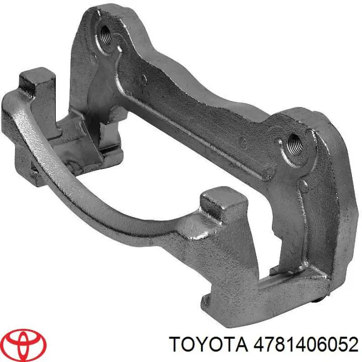 4781406052 Toyota guia inferior de suporte traseiro