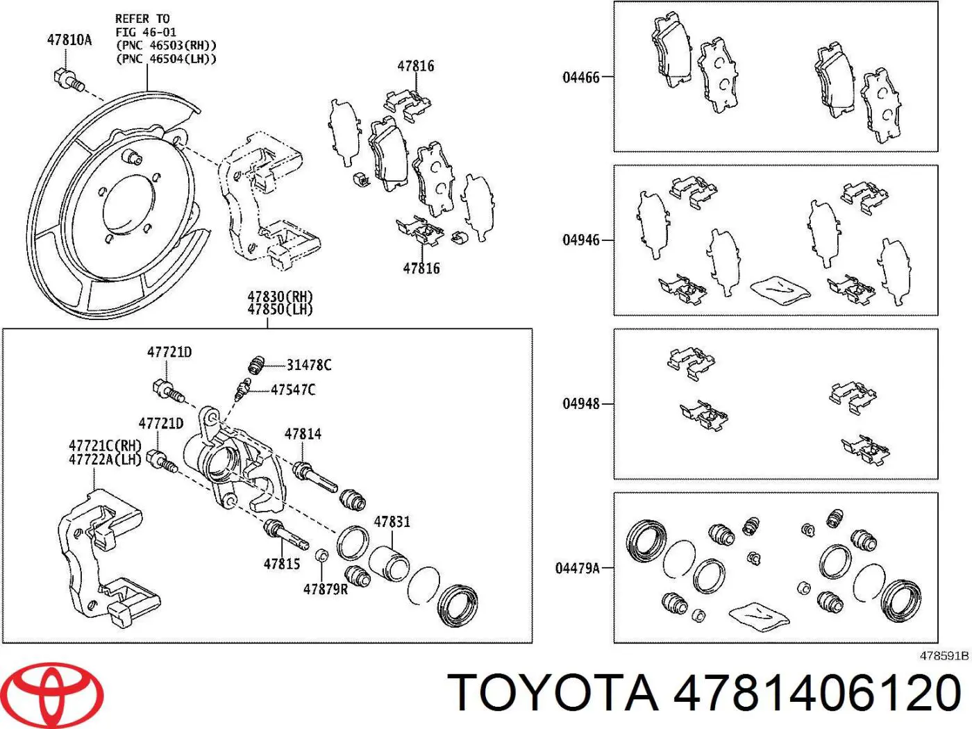 4781406120 Toyota 