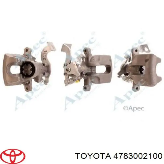 Суппорт задний правый 4783002100 Toyota