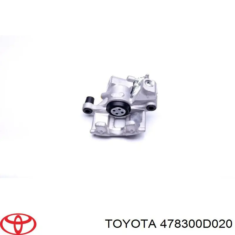478300D020 Toyota суппорт тормозной задний правый