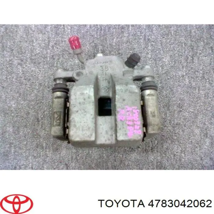 4783042062 Toyota суппорт тормозной задний правый