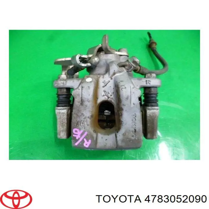 4783052090 Toyota суппорт тормозной задний правый