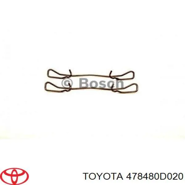 Pinza De Cierre 478480D020 Toyota