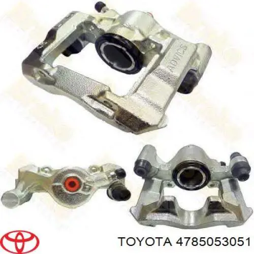 Купить 4785053051 Toyota Суппорт задний левый