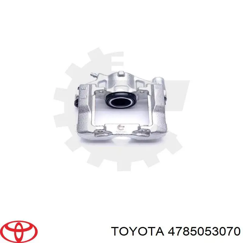 478505307084 Toyota suporte do freio traseiro esquerdo