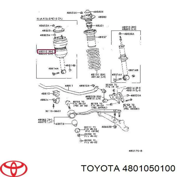 4801050100 Toyota 