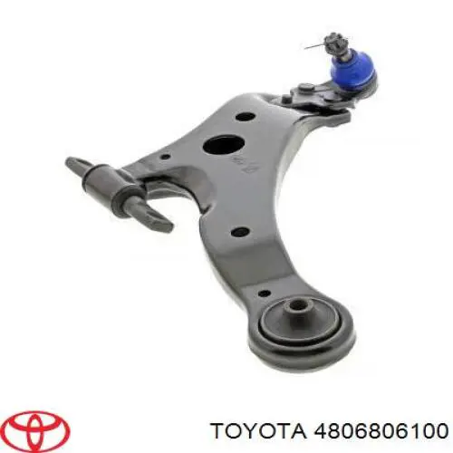 4806806100 Toyota Рычаг передней подвески нижний, правый