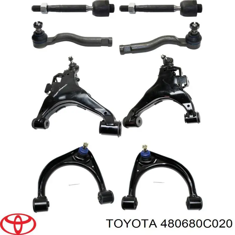 Купить 480680C020 Toyota Нижний правый рычаг передней подвески