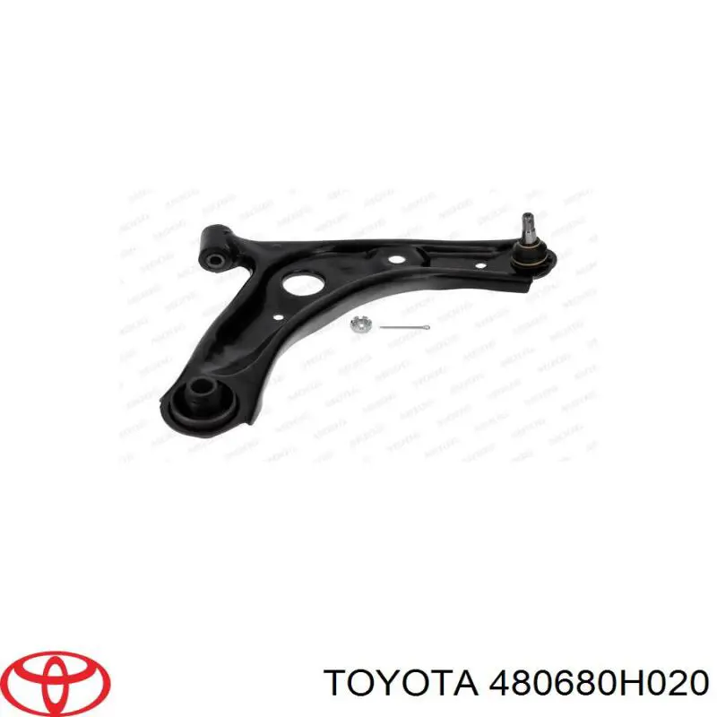 Рычаг передней подвески нижний правый 480680H020 Toyota