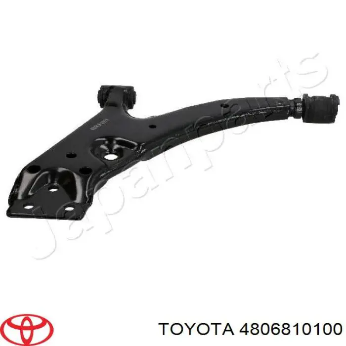 4806810100 Toyota braço oscilante inferior direito de suspensão dianteira