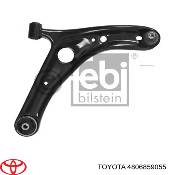 4806859055 Toyota Рычаг передней подвески нижний, правый