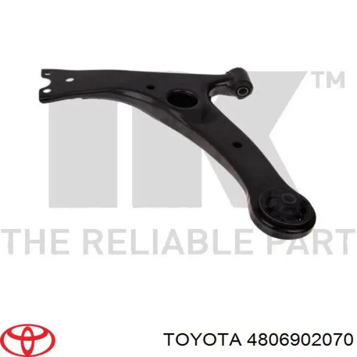Купить 4806902070 Toyota Рычаг передней подвески левый