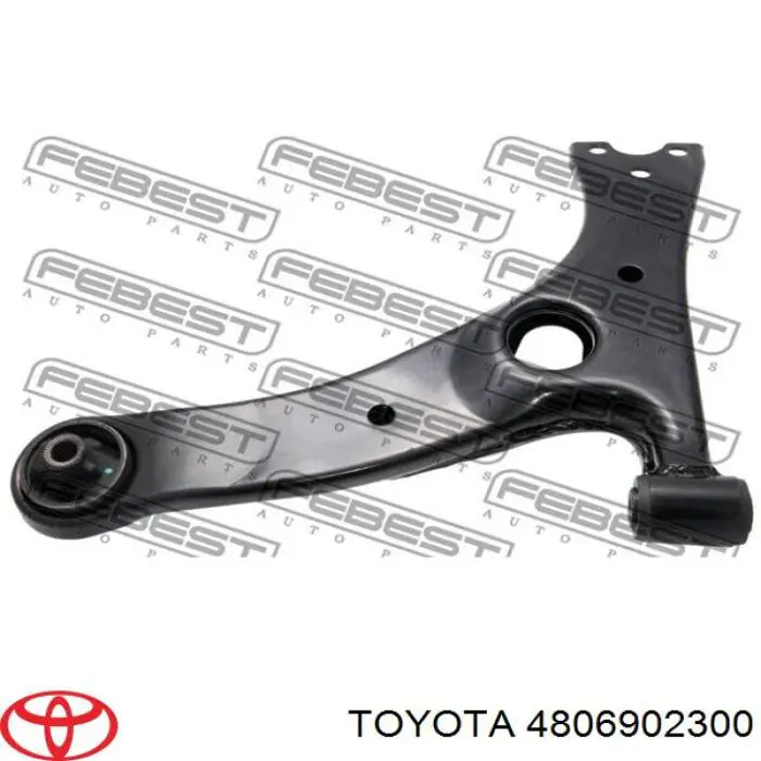Левый рычаг передней нижней подвески AYD 9708472 цена, от 51.86 USD