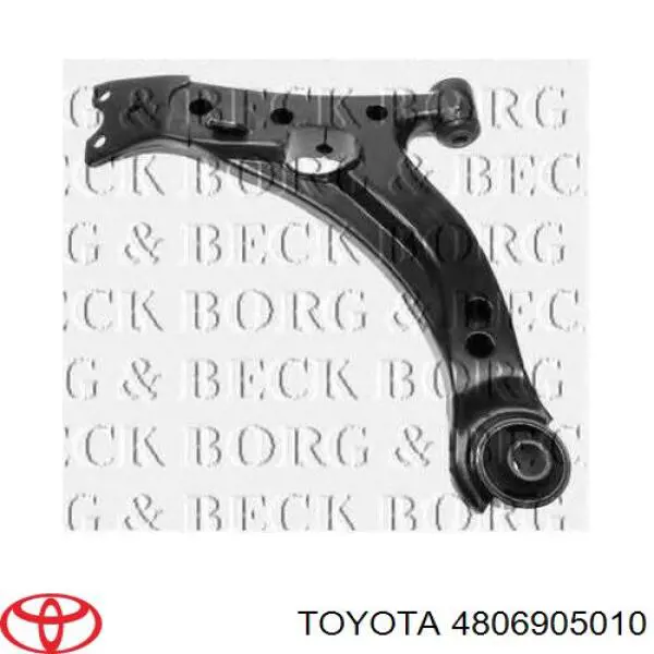 Левый рычаг передней нижней подвески Toyota 4806905010 цена, от 36.67 USD