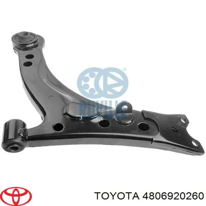 Левый рычаг передней нижней подвески Toyota 4806920260 цена, от 41.75 USD