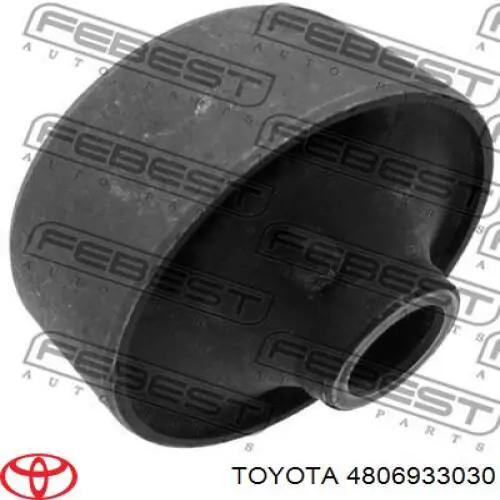 Barra oscilante, suspensión de ruedas delantera, inferior izquierda 4806933030 Toyota