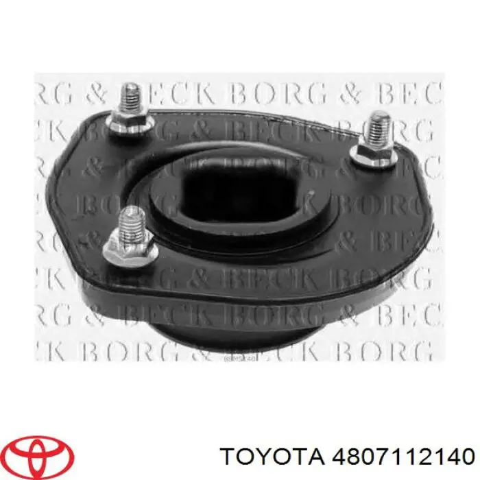 4807112140 Toyota опора амортизатора заднего правого