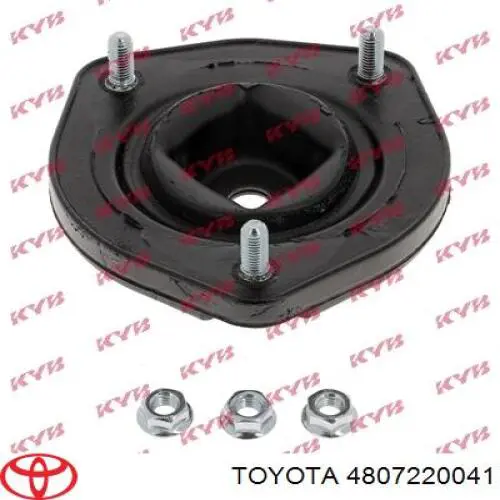 Soporte amortiguador trasero 4807220041 Toyota