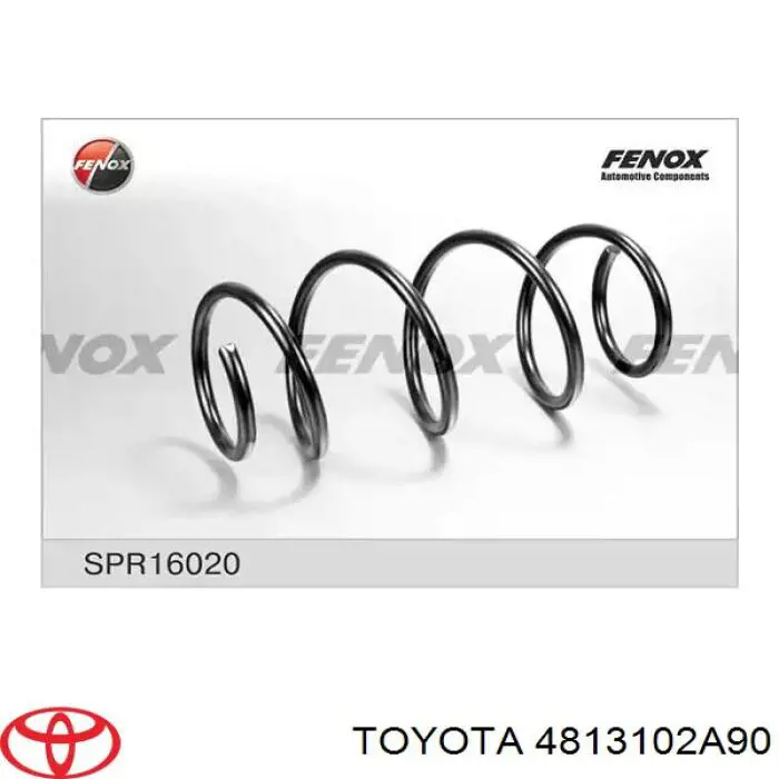 Купить 4813102A90 Toyota Винтовая пружина подвеска