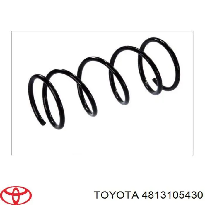 4813105430 Toyota пружина передняя