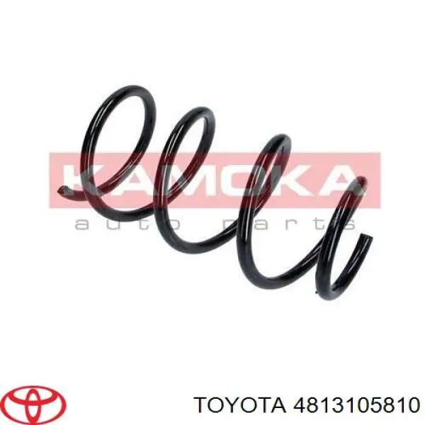 4813105810 Toyota Пружина передней подвески