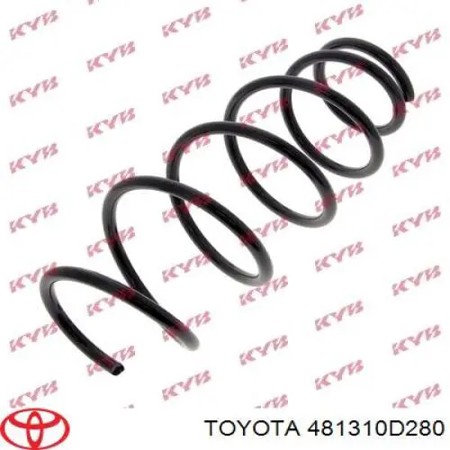 Купить 481310D280 Toyota Винтовая пружина подвеска