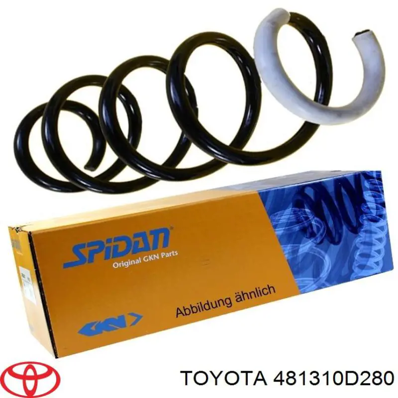 Передняя пружина 481310D280 Toyota