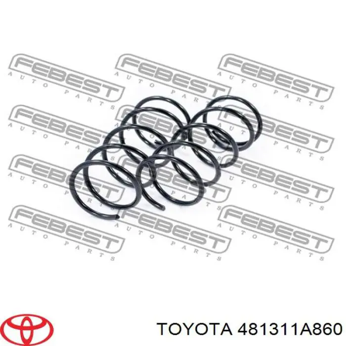 481311A860 Toyota Пружина передней подвески