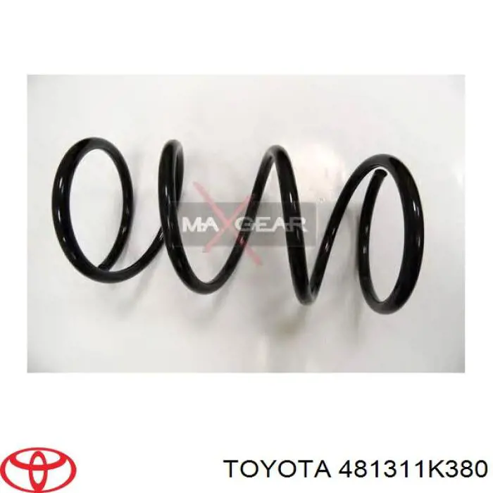 Пружина амортизатора передняя Toyota 481311K380 цена, от 21.95 USD