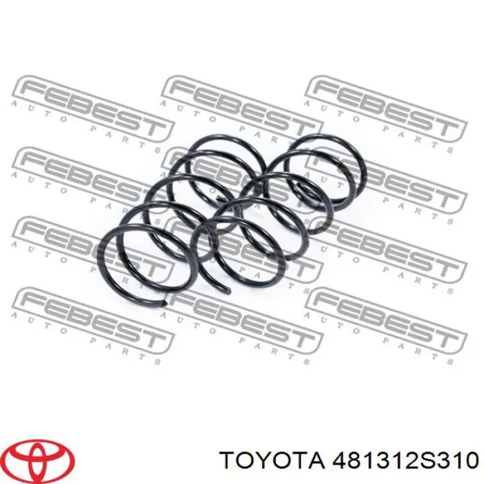 Передняя пружина 481312S310 Toyota