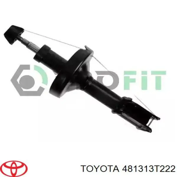 481313T222 Toyota Пружина передняя левая
