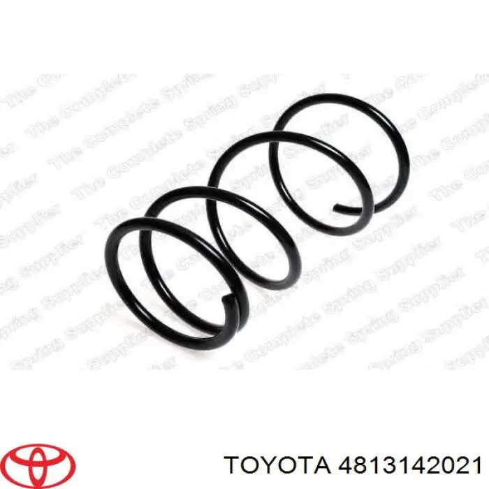 Muelle de suspensión eje delantero 4813142021 Toyota