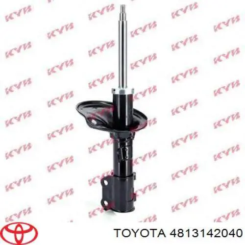 Muelle de suspensión eje delantero 4813142040 Toyota